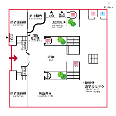 Feng Chia University Library Floor Plan F1